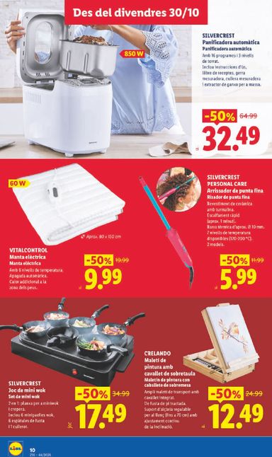Folleto Lidl - Lidl - Barcelona del 30/10 al 07/11 - página 10