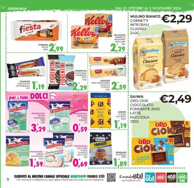 Volantino Eté - Eté - Smarty valido dal 23/10 al 02/11 - pagina 9