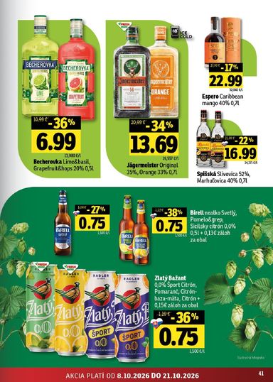 Leták FRESH - Fresh - Východné Slovensko od 08.10. do 21.10. - strana 41
