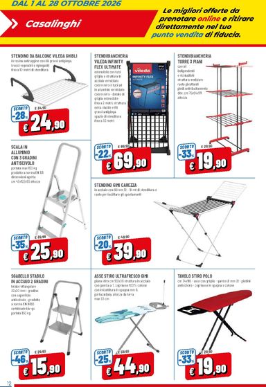 Volantino Famila - Famila - Prenota & Risparmia Solo Online valido dal 01/10 al 28/10 - pagina 12