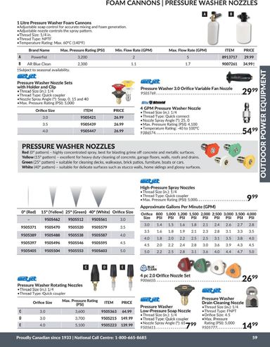Flyer Princess Auto - Princess Auto - Outdoor Power Equipment valid since 04-21 until 12-31 - page 11