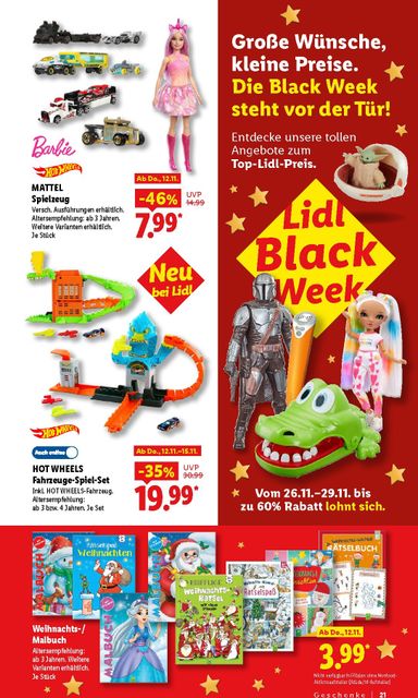 Prospekt Lidl - Lidl - Entdecke zahlreiche Geschenkideen gültig ab 19.10. bis 24.12. - seite 21