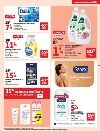 Catalogue Auchan - Auchan - Café, automne hypers valable dès le 06/10 au 18/10 - page 45