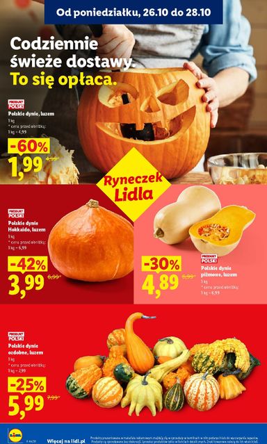 Leták Lidl Polsko - Lidl Polsko od 26.10. do 31.10. - strana 42