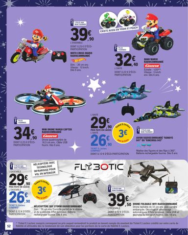 Catalogue E.Leclerc - E.Leclerc - Jouets de Noël valable dès le 20/10 au 05/12 - page 52