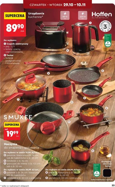 Gazetka Biedronka - Biedronka - Hity i inspiracje od 24.10. do 10.11. - strona 33