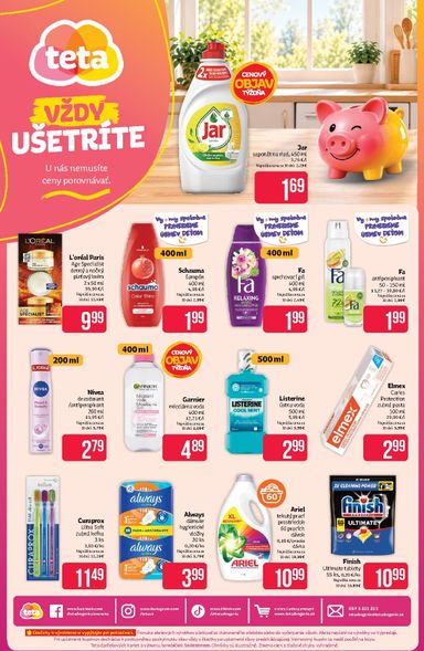 Leták Teta drogérie - Teta drogerie od 26.10. do 04.11. - strana 16