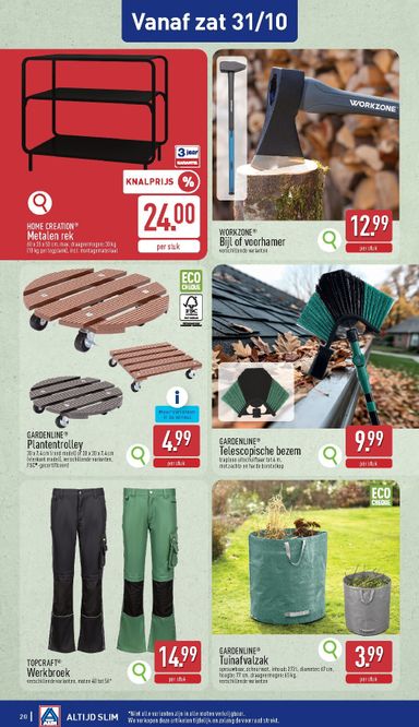 Folder ALDI - ALDI van 26/10 tot 31/10 - side 20