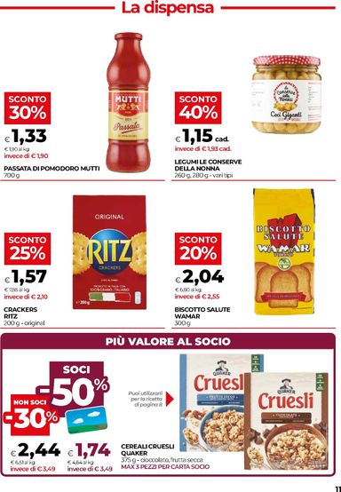 Volantino Coop Firenze - Coop Firenze - Mini valido dal 15/10 al 28/10 - pagina 11