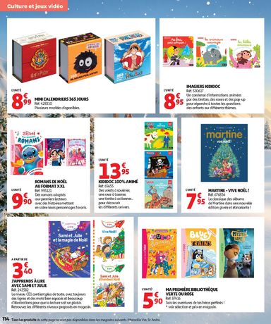 Catalogue Auchan - Auchan - Jouets de Noël valable dès le 16/10 au 06/12 - page 114