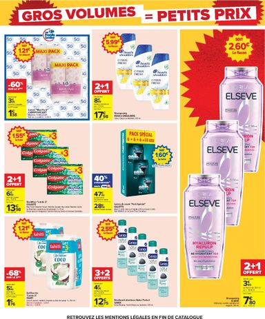 Catalogue Carrefour - Carrefour - Gros Volumes = Petits Prix valable dès le 22/10 au 09/11 - page 9