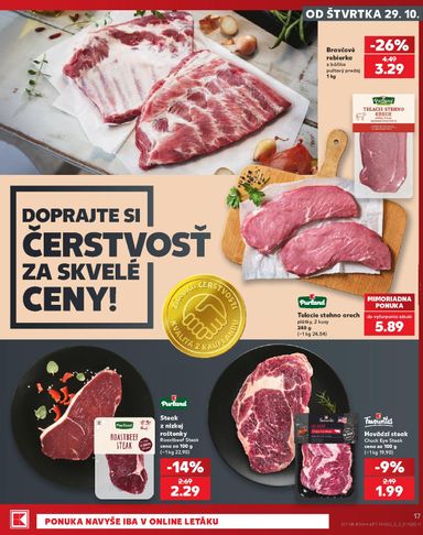 Leták Kaufland - Kaufland od 29.10. do 04.11. - strana 17