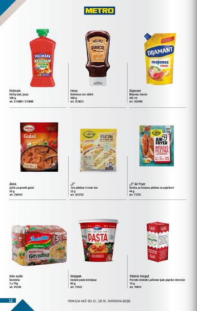Katalog Metro - Metro - Kupi više plati manje od 01.10 do 31.10 - strana 12