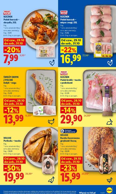 Leták Lidl Polsko - Lidl Polsko od 29.10. do 31.10. - strana 61