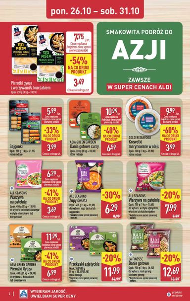Gazetka ALDI - ALDI - Smakowita podróż do Azji od 26.10. do 31.10. - strona 2