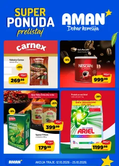 Aman katalog iz ponedeljka 12.10