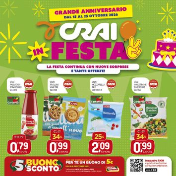 Volantino Crai - Crai - Cellino San Marco — Puglia valido dal 15/10 al 25/10 - pagina 1