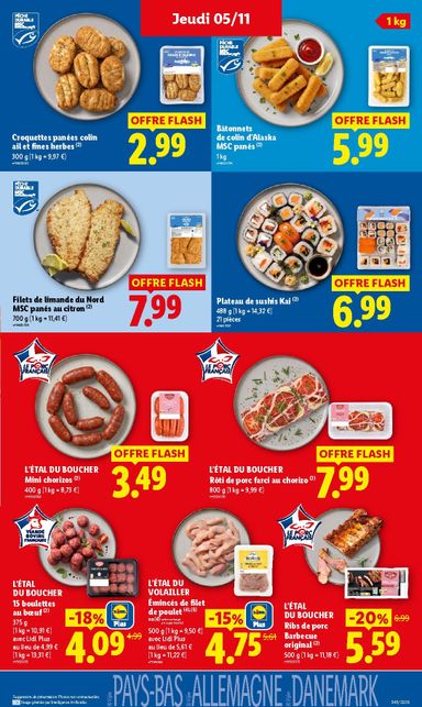 Catalogue Lidl - Lidl valable dès le 05/11 au 11/11 - page 9