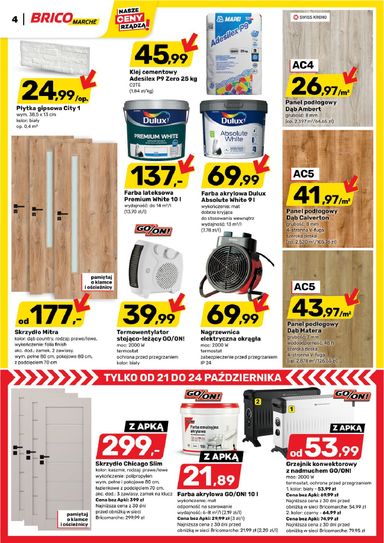 Gazetka Bricomarché - Bricomarché od 21.10. do 31.10. - strona 4