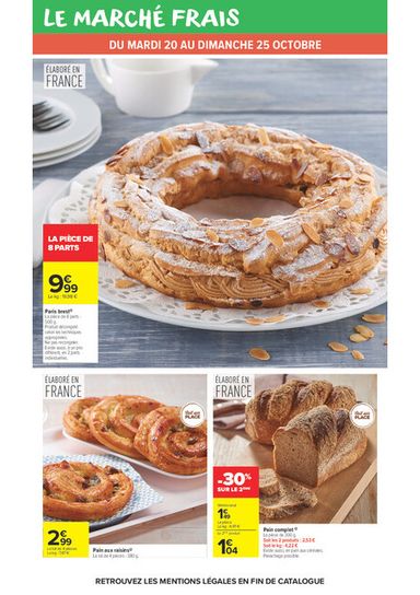 Catalogue Carrefour Market - Carrefour Market valable dès le 20/10 au 01/11 - page 25