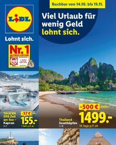 Lidl - Reise-Highlights