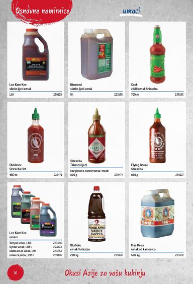 Katalog Metro - Metro - Poslovna rješenja - Azijska kuhinja vrijedi od 06.07. do 31.12. - stranica 30