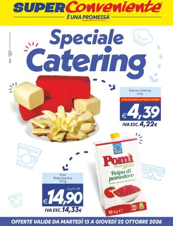 Volantino Super Conveniente - Super Conveniente - Catering valido dal 13/10 al 22/10 - pagina 1