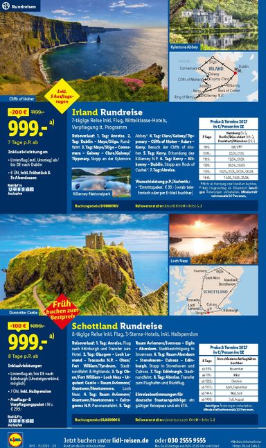 Prospekt Lidl - Lidl - Reise-Highlights gültig ab 28.10. bis 30.11. - seite 18