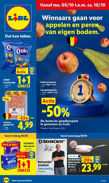 Folder Lidl - Lidl van 05/10 tot 10/10 - side 1