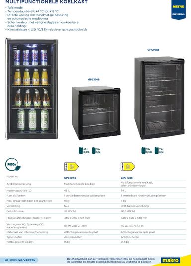 Folder Makro - Makro - Non-Food Horeca van 07-10 tot 07-10 - side 61