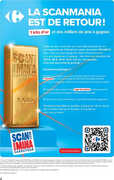 Folder Carrefour - Carrefour van 14/10 tot 26/10 - side 2