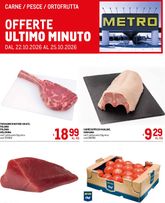 Metro - Offerte freschissimi valido da giovedì 22/10/2026