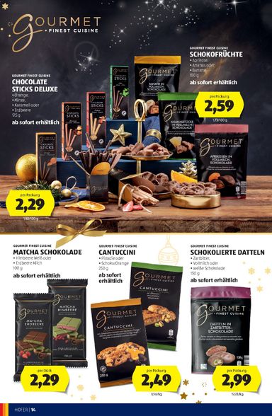 Leták Hofer Rakúsko - Hofer Rakúsko - Unser Weihnachtskatalog od 30.10. do 31.12. - strana 14