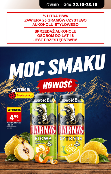 Leták Biedronka - Biedronka - nabídky čtvrtek až sobota od 22.10. do 24.10. - strana 63