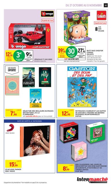 Catalogue Intermarché - Intermarché valable dès le 27/10 au 08/11 - page 30