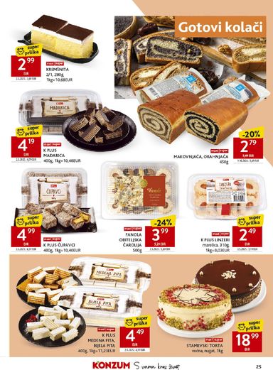 Katalog Konzum - Konzum vrijedi od 21.10. do 27.10. - stranica 25
