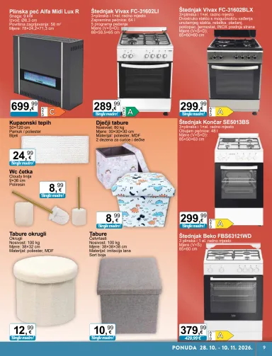 Katalog KTC - KTC - Tehnika I Posuđe Black Friday vrijedi od 28.10. do 10.11. - stranica 9