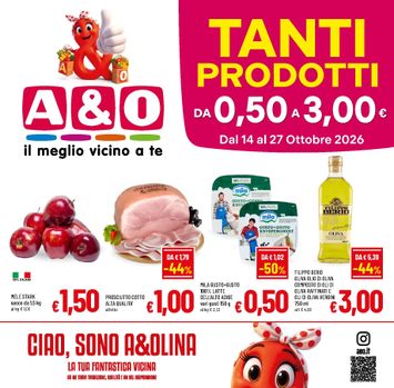 Volantino A&O - A&O valido dal 14/10 al 27/10 - pagina 1