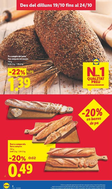 Folleto Lidl - Lidl - Barcelona del 19/10 al 24/10 - página 2