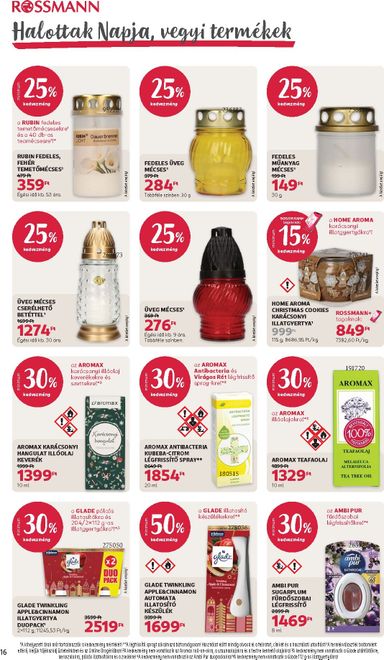 Akciós újság Rossmann - Rossmann érvényes 10.19.-tól 10.30.-ig - 18 oldal