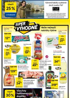 Tesco leták od středy 21.10.