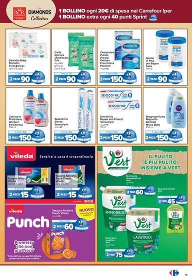 Volantino Carrefour - Carrefour - Punti Sprint Payback valido dal 13/10 al 25/10 - pagina 15