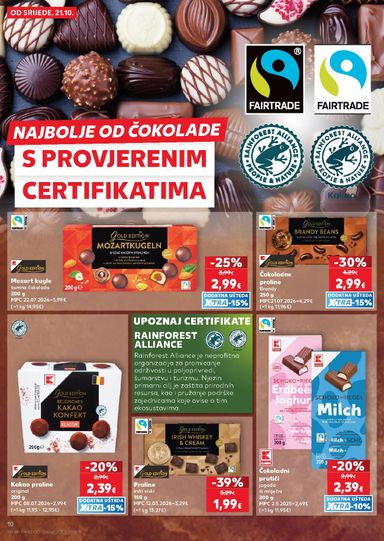 Katalog Kaufland - Kaufland - Ti si naš broj 1 vrijedi od 21.10. do 27.10. - stranica 10