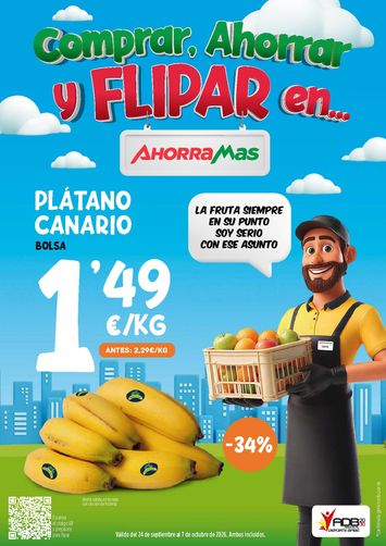 Folleto Ahorramas - AhorraMas del 24/09 al 07/10 - página 1