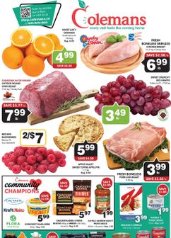 Colemans flyer from Thursday 10-29
