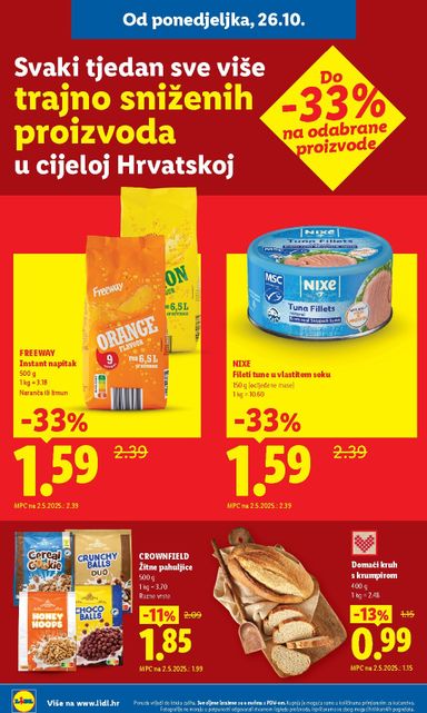 Katalog Lidl - Lidl vrijedi od 26.10. do 31.10. - stranica 2