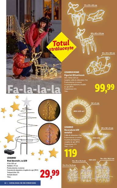 Catalogul Lidl - Lidl - Decorațiuni de la 05.11. până la 31.12. - pagina 22