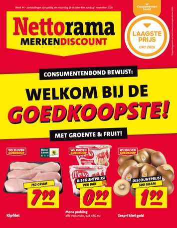 Folder Nettorama - Nettorama van 26-10 tot 01-11 - side 1