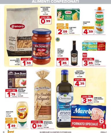 Volantino Iperal - Iperal valido dal 14/10 al 27/10 - pagina 16