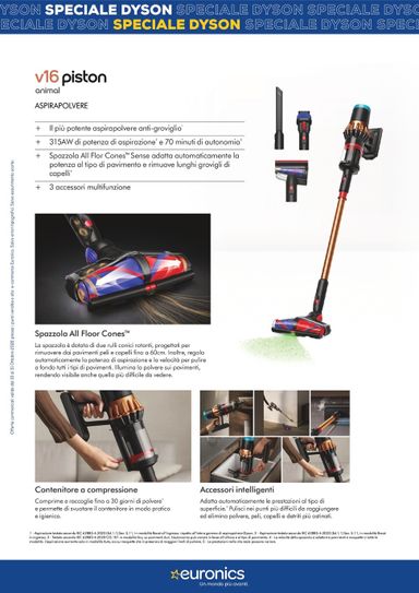Volantino Euronics - Euronics - Speciale Dyson valido dal 19/10 al 31/10 - pagina 2